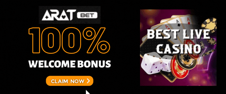Aratbet 100% Deposit Bonus - Reasons Why Live Casinos Are So Popular