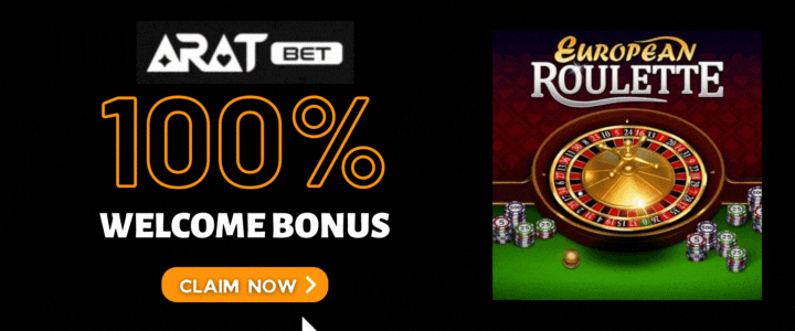 Aratbet 100% Deposit Bonus - How To Play European Roulette
