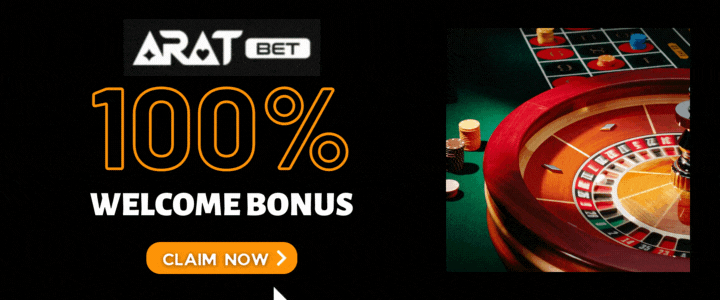 Aratbet 100% Deposit Bonus - Inside Bets and Outside Bets in Roulette Games