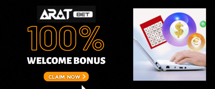 Aratbet 100% Deposit Bonus - Advantages Lottery Checkers