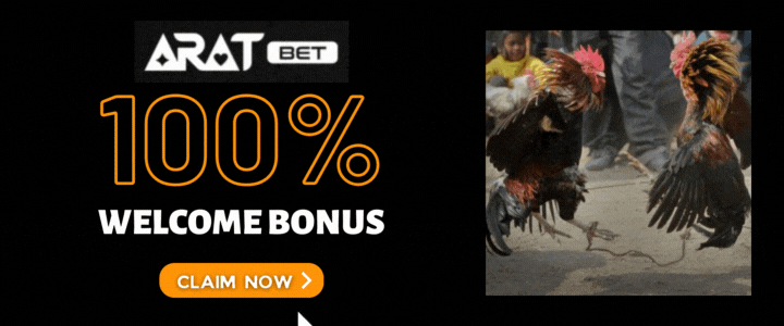 Aratbet 100% Deposit Bonus - Cockfight Guide and Winning Tips