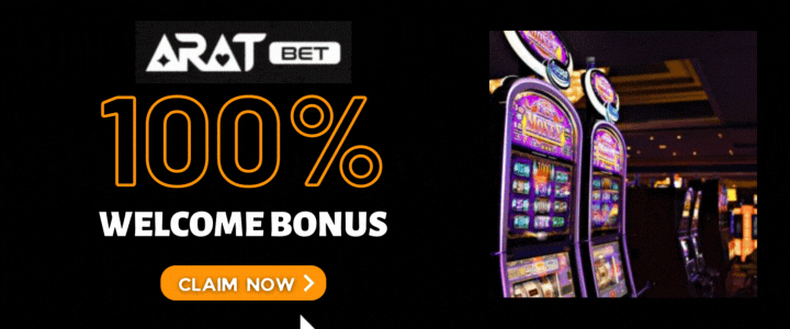 Aratbet 100% Deposit Bonus - Tips For Online Casino Slot Machine Beginners