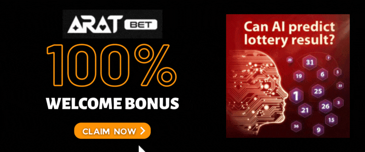 Aratbet 100% Deposit Bonus - Artificial Intelligence in Ubet95 Lottery Betting