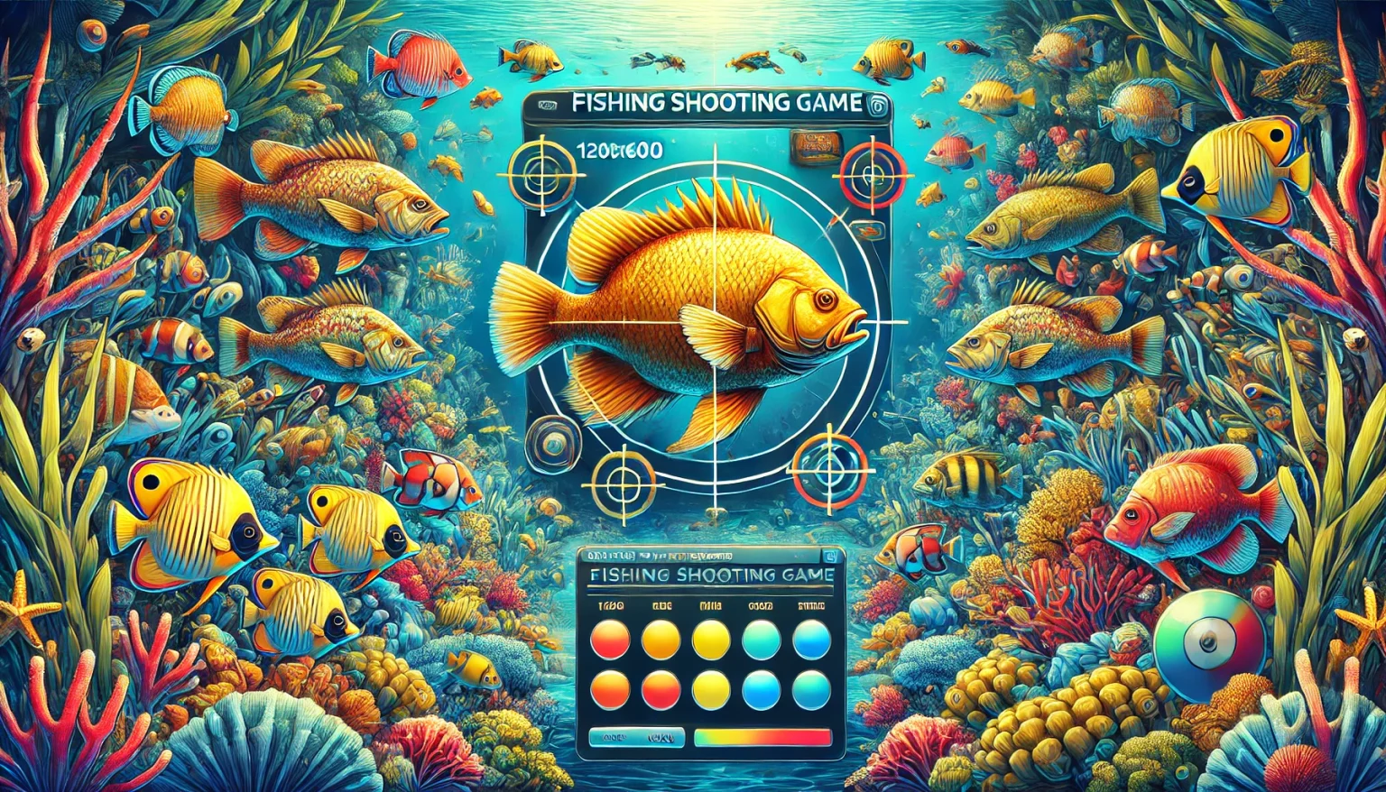 Ubet95 - Strategies of Fishing Shooting game - Cover - Ubet95a