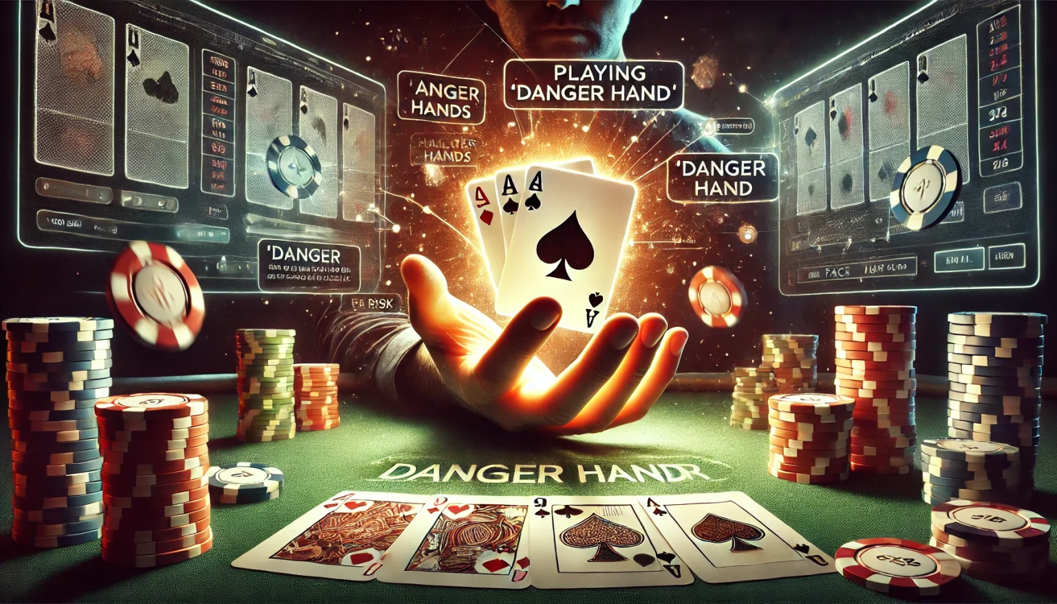 How to play Danger Hands in Online Poker - Why Danger Hands Are Risky in Online Poker - Ubet95a